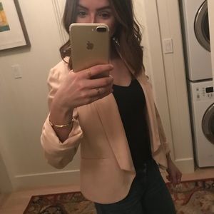 Cartonnier | Anthropologie Blush Pink Blazer